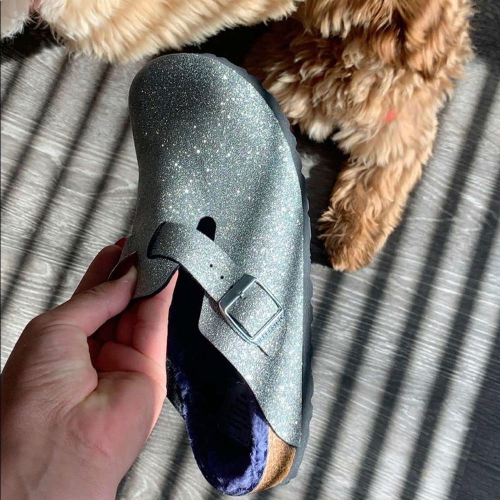 Birkenstock Boston glitter dust clogs - Picture 6 of 6